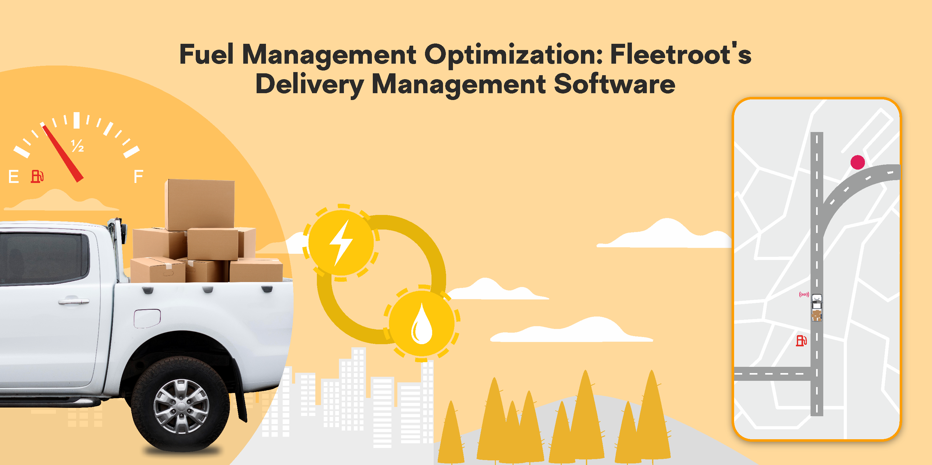 Fuel Management Optimization: Fleetroot’s Delivery Management Software