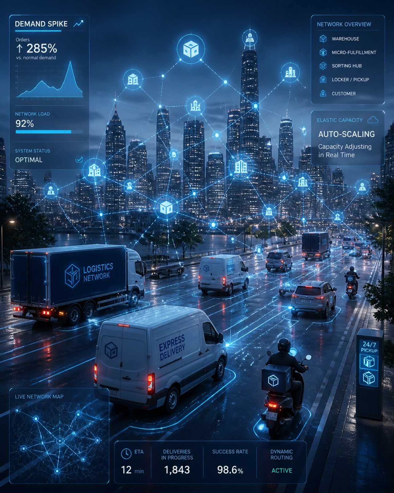 Logistics API Economy Visualization