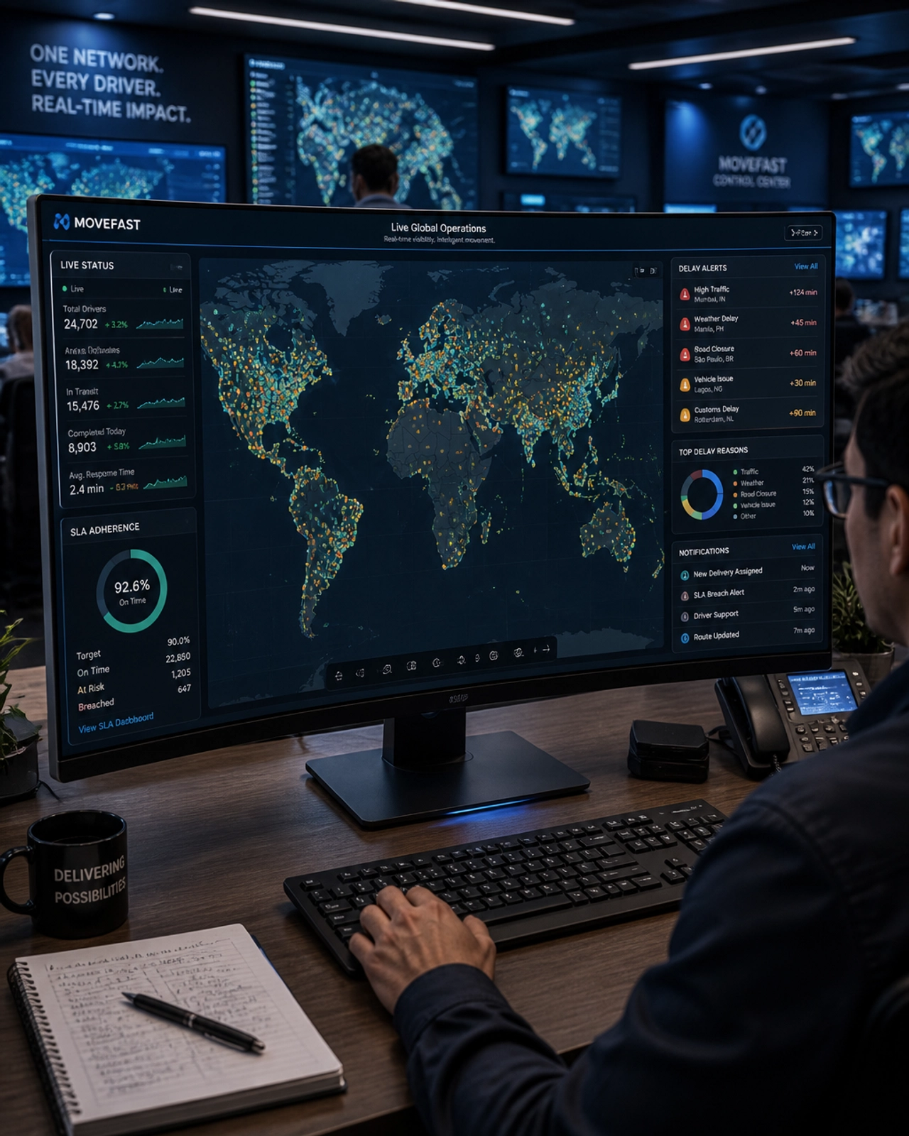 Dynamic Routing Dashboard