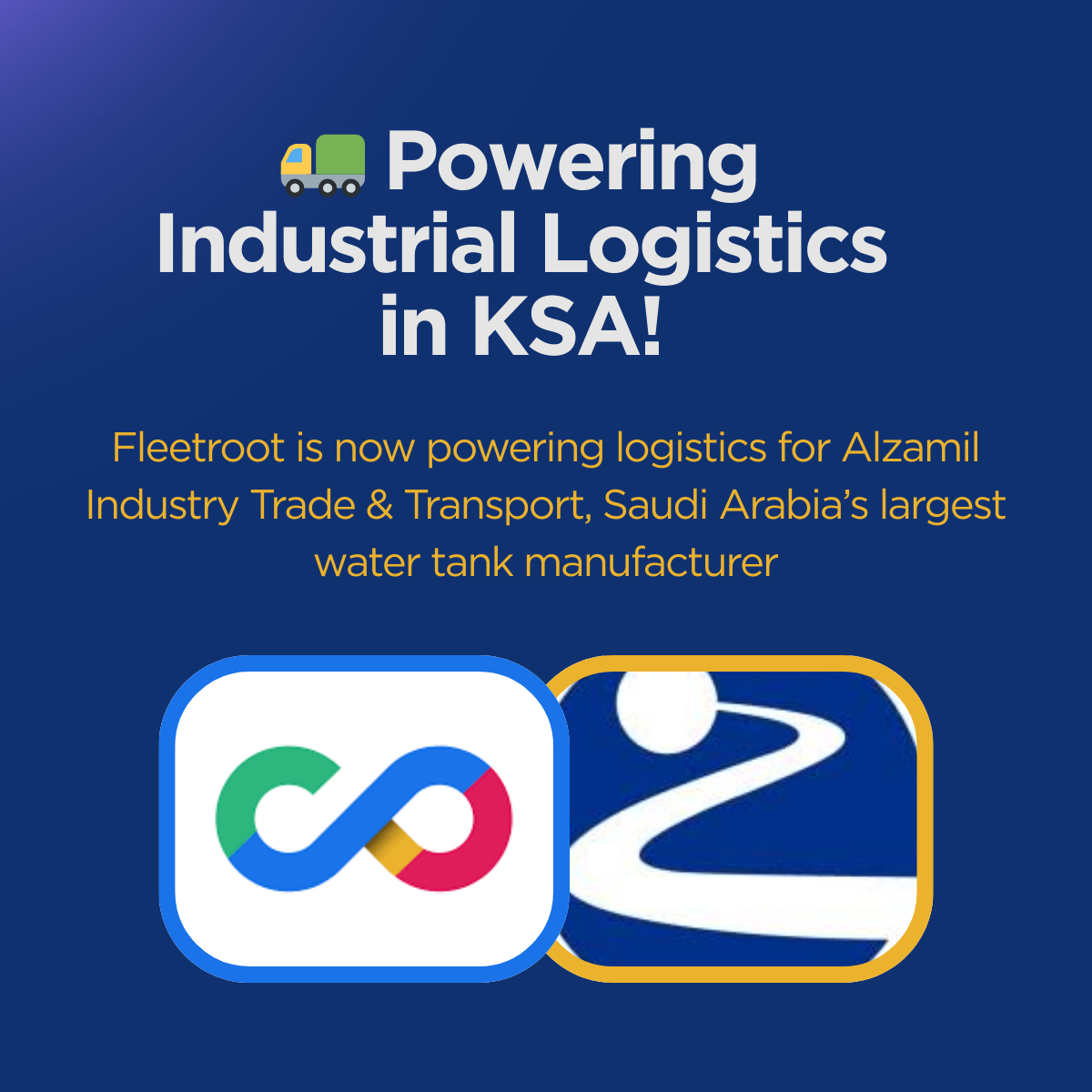 Streamlining Industrial Deliveries: Alzamil Industry Trade & Transport Partners with Fleetroot in KSA