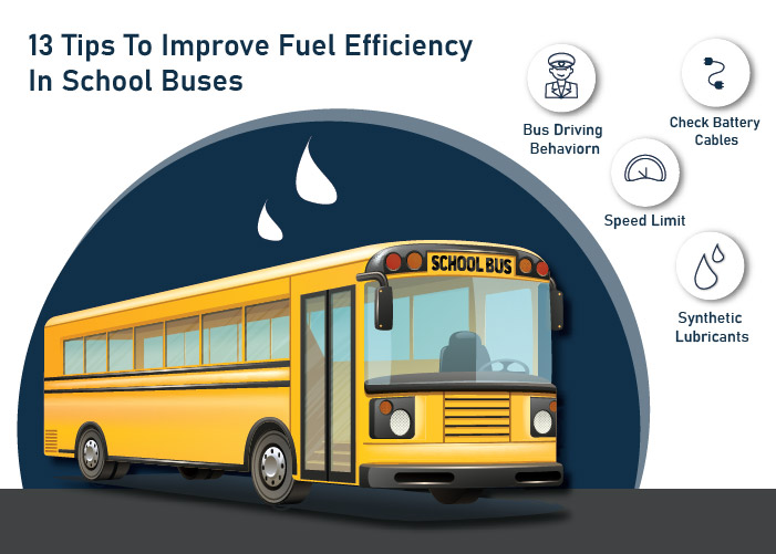 13 Tips To Improve Fuel Efficiency In School Buses