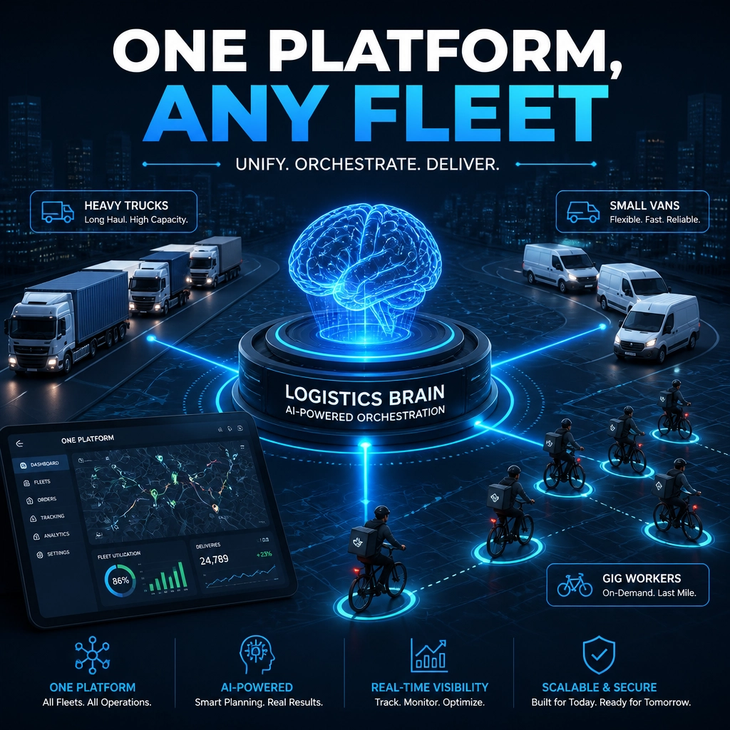 ONE PLATFORM, ANY FLEET